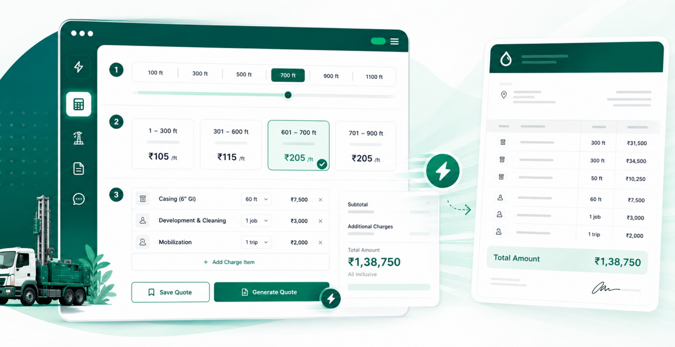 AI powered conversation automation interface